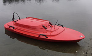 Drone marino per studi oceanografici - Q-BOAT 1800D - The Oceanscience Group - teleguidato / mini monoscafo