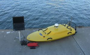 Drone marino per studi idrografici - Z-BOAT 1800SS - The Oceanscience Group - teleguidato / mini monoscafo