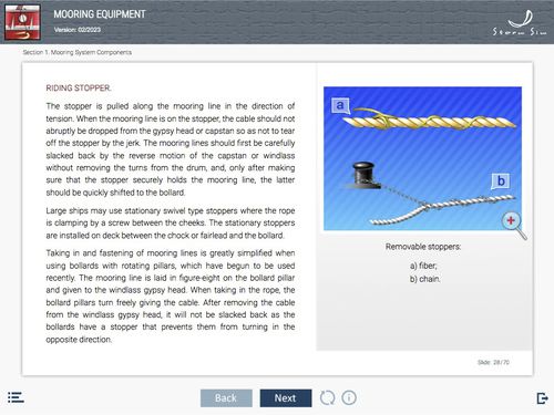Software ELM - Able Seafarer Deck - STORM SIM - didattico / per nave / basato sul web