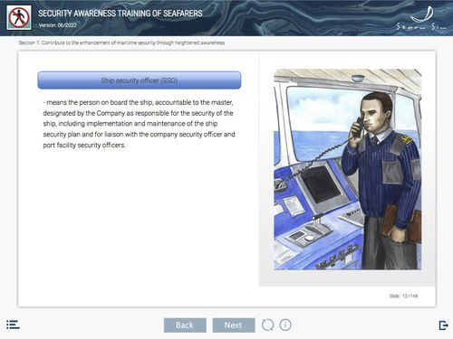Software ELM - Security awareness - STORM SIM - per nave