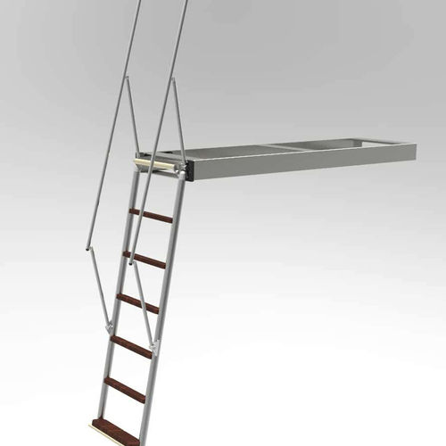 Scaletta per barca - Carina Railing Fix - Swissway Marine Holland bv - per yacht / per barca a vela / fissa