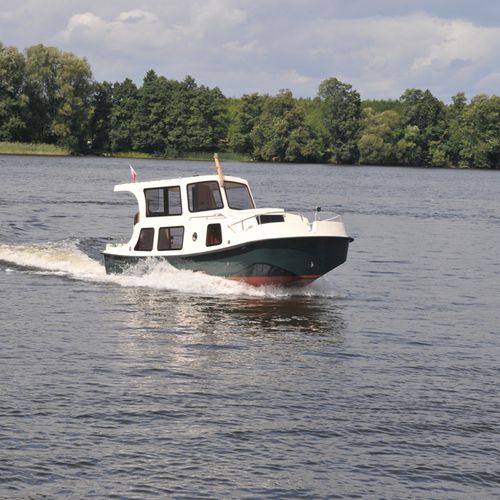 Cabinato fuoribordo - 20 mini Reporter - HABER YACHTS Sp. z o.o.  - hard-top / max. 6 persone / con 2 cabine