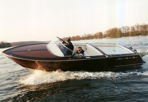 Runabout entrobordo - GC 740 - HABER YACHTS Sp. z o.o.  - diesel / con dual console / open