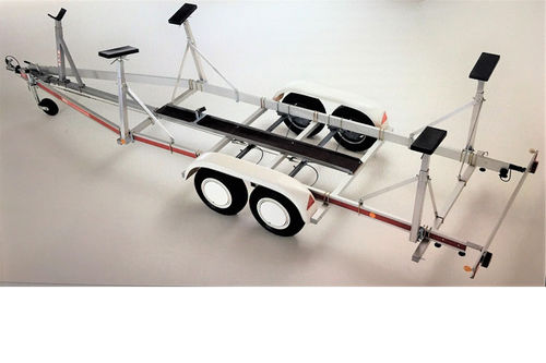 Carrello per movimentazione - B2000-B3500 - Heku-Fahrzeugbau GmbH  - per barca a vela / tandem
