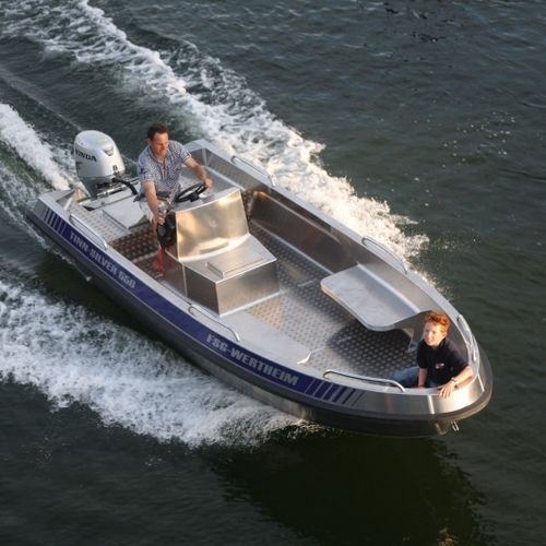 Tender fuoribordo - 550 (DCI-Approved) - Tinn-Silver aluminium boats - open / da pesca / in alluminio