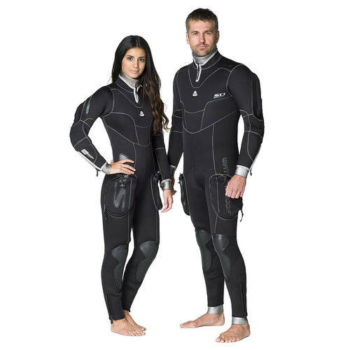 Muta semimpermeabile da immersione - SD NEOFLEX - Waterproof Diving GmbH  - monopezzo / a maniche lunghe / 7 mm