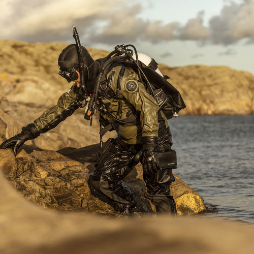 Muta stagna da immersione - D3 - Waterproof Diving GmbH  - con cappuccio / monopezzo / a maniche lunghe