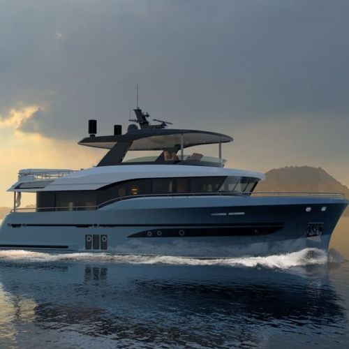 Motor-yacht da crociera d'altura - 22 M - Steeler Yachts - explorer / con fly / con 3 cabine