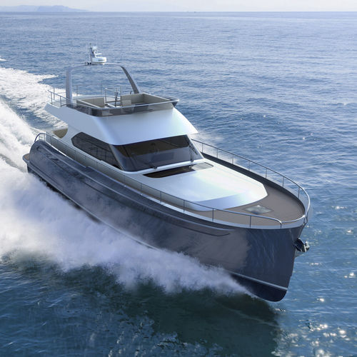 Motor-yacht da crociera - 56S  - Steeler Yachts - con fly / IPS / con 2 cabine