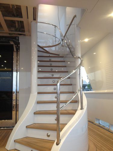 Parapetto per yacht - krommen stainless steel yacht accessories - per scala