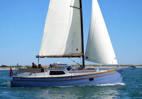Barca a vela day-sailer - BayCruiser 26 - Swallow Yachts - con 4 cuccette / a doppio timone / rimorchiabile