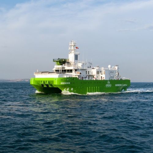 Nave di supporto offshore per parco eolico - GROENEWIND - Cemre Shipyard - catamarano / BV