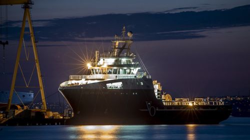 Nave da ricerca sismica BV - OCEAN FORTUNE - Cemre Shipyard - gru