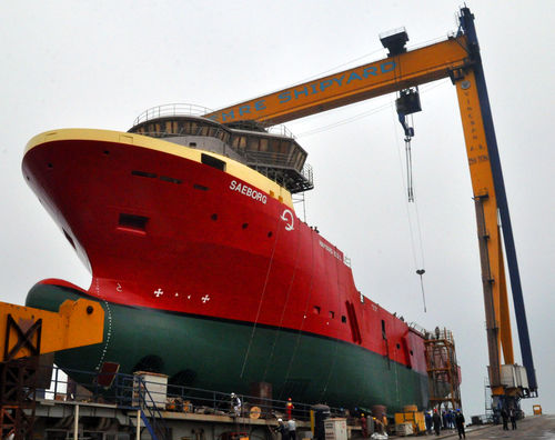 Nave di supporto offshore nave di supporto piattaforme PSV - SEABORG - Cemre Shipyard