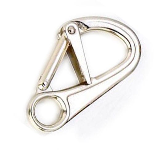 Moschettone a occhiello - GS2432 - GMTmarine - doppia sicurezza / a sgancio rapido / multifunzione