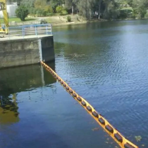 Barriera di contenimento - GRINTEC  - SORBCONTROL - permanente / in espanso / per porto