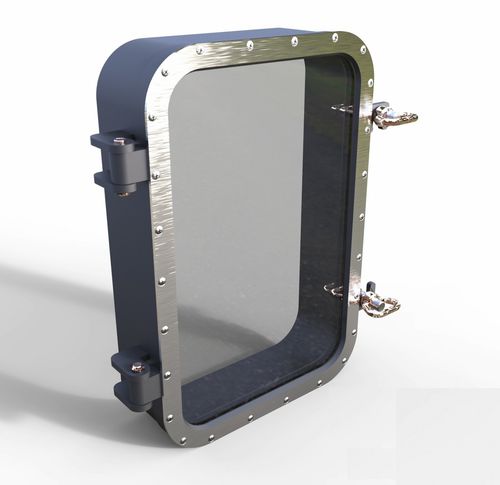 Finestra per nave - Inwards - ALUMINYUM IS - SHIP WINDOWS AND SCUTTLES - per yacht / apribile / rettangolare