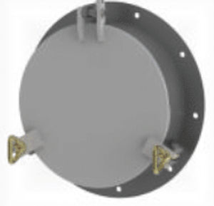 Oblò rotondo - bolted - ALUMINYUM IS - SHIP WINDOWS AND SCUTTLES - per yacht / per nave / apribile