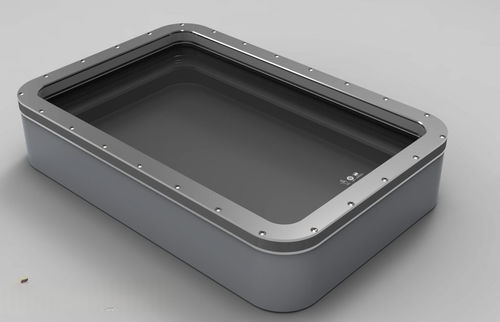 Finestra per nave - A30 - ALUMINYUM IS - SHIP WINDOWS AND SCUTTLES - per yacht / fissa / tagliafuoco