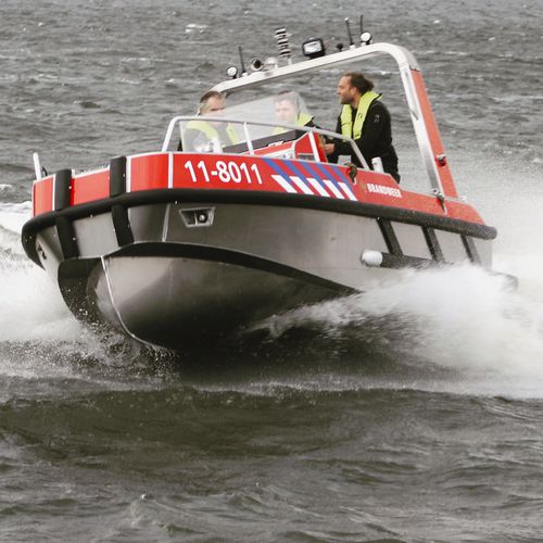 Barca professionale patrol boat - RESCUE 65 - STORMER MARINE - barca di salvataggio / barca di supporto per immersioni / motobarcapompa