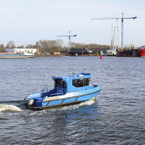 Barca professionale nave idrografica - PORTER 78 OUTB - STORMER MARINE - fuoribordo / in alluminio