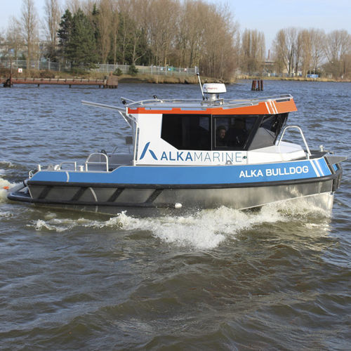 Barca professionale nave idrografica - PORTER 78 INB - STORMER MARINE - entrofuoribordo / Z-drive / in alluminio