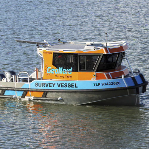 Nave idrografica - PORTER 68s - STORMER MARINE - fuoribordo / in alluminio / trasportabile