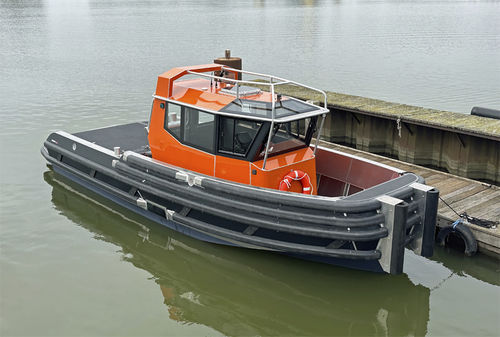 Barca professionale barca di assistenza all'attracco - Harbour 90 - STORMER MARINE - diesel / in alluminio