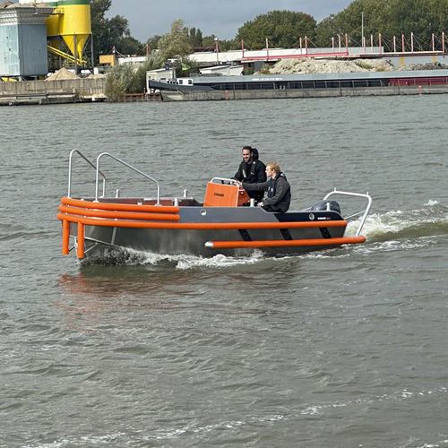 Barca professionale imbarcazione di servizio portuale - HARBOUR 60 - STORMER MARINE - fuoribordo / in alluminio