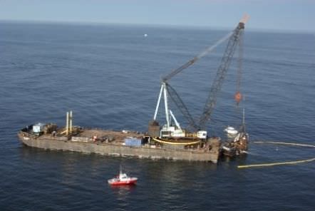 Chiatta-gru - Columbia NY - Donjon Marine