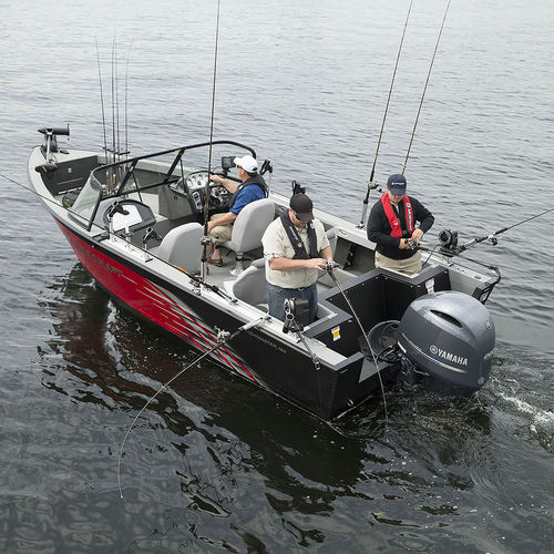 Bay boat fuoribordo - 196 - Starcraft - con dual console / da pesca sportiva / max. 9 persone