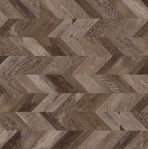 Rivestimento per pavimento per yacht - CHEVRON MOKA 0810 - GERFLOR - per nave / in PVC / resistente all'usura