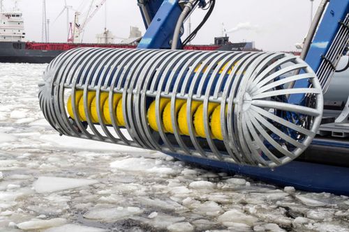 Skimmer per idrocarburi a spazzzola - Sternmax 28 - LAMOR - con braccio spazzola / per nave