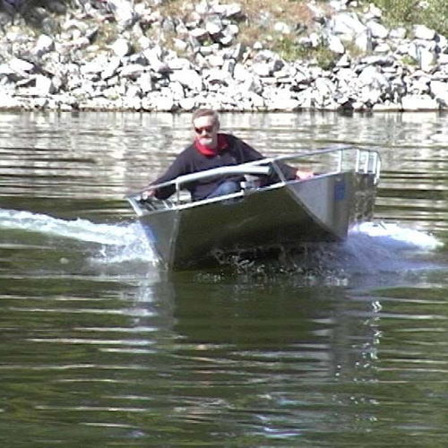 Lancia fuoribordo - 4000g - La Maltière - Alu Speed Boat - in alluminio / max. 10 persone / max. 5 persone