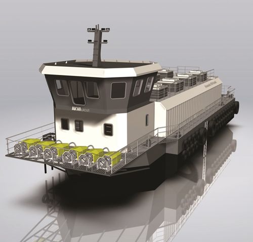 Nave per l'acquacoltura feeder - AM 400 - AKVA Group ASA