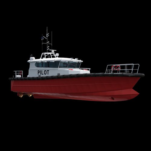 Barca professionale pilotina - 24 WP - Baltic Workboats AS - entrobordo / in alluminio