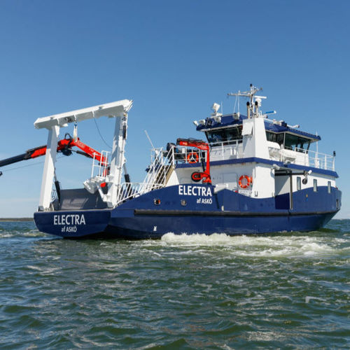 Barca professionale barca per la ricerca scientifica - ELECTRA - Baltic Workboats AS - entrobordo / in alluminio