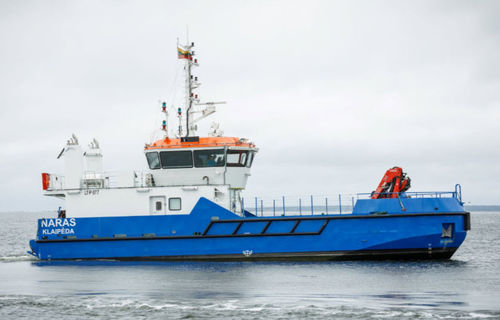 Barca professionale barca di supporto per immersioni - NARAS - Baltic Workboats AS - entrobordo / in alluminio