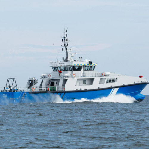 Pattugliatore off-shore - 45 WP - Baltic Workboats AS - in alluminio / ibrida
