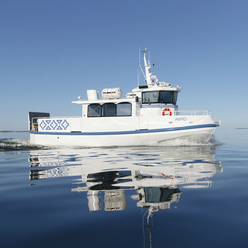 Barca professionale barca per trasporto passeggeri - ABRO - Baltic Workboats AS - entrobordo / in alluminio