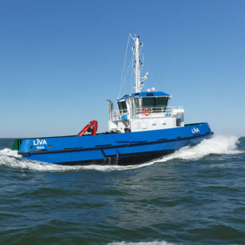 Barca professionale rimorchiatore - LIVA - Baltic Workboats AS - entrobordo / in alluminio