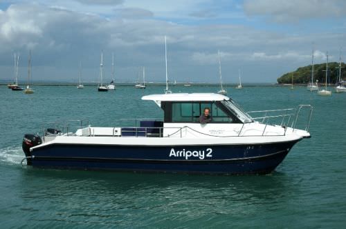 Barca professionale barca per trasporto equipaggio - Arripay II - Cheetah Marine - catamarano / fuoribordo