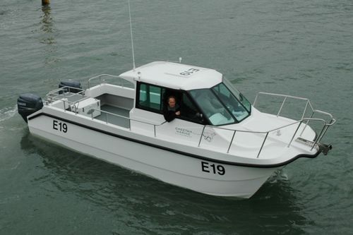 Walkaround fuoribordo - Bluewater - Cheetah Marine - bimotore / con cockpit chiuso / da pesca sportiva