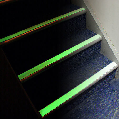 Nastro adesivo antiscivolo - H345 series - Heskins - luminescente / non abrasivo