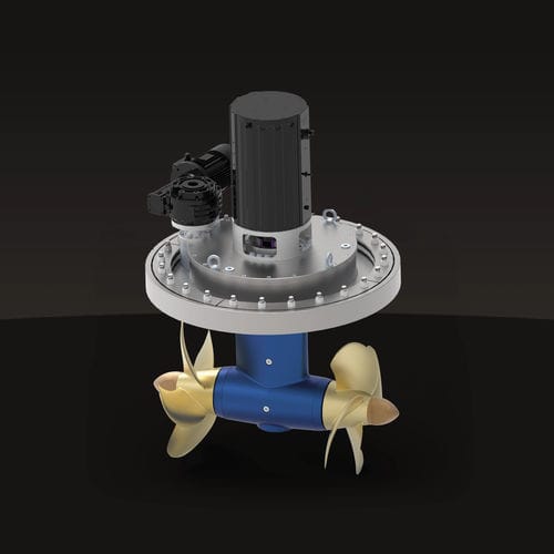 Propulsore azimutale - CMA150CR - Current Motion - esterno / per barca / controrotante