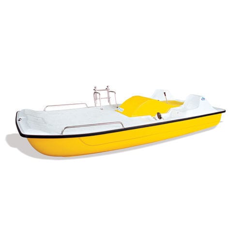Pedalò 5 posti - CAPRI SOLARIUM - AQUABLUE - in poliestere / blu / giallo