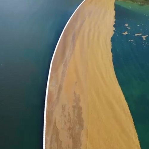 Barriera antialghe - ZEUS - V2O Marine - anti-meduse / galleggiante / per zone soggette a variazioni di marea