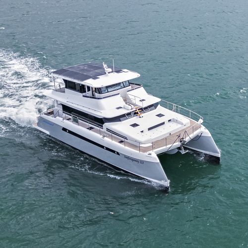 Motor-yacht catamarano - 1900 BLUEWATER - LONGREACH POWER CATAMARAN - da crociera / con fly / con 3 cabine