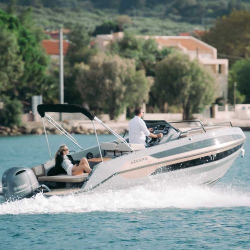 Cabin-cruiser fuoribordo - AZZARA 67s - LGK MARINE - open / max. 8 persone / con 1 cabina
