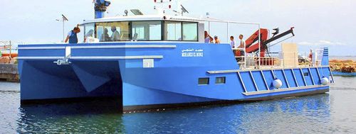Barca professionale barca da pesca professionale - Aquacoles - SQUALTEC - catamarano / entrobordo / in alluminio